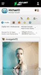 Mobile Screenshot of michaelo.deviantart.com