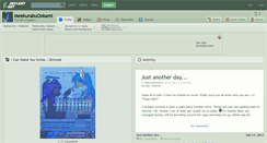 Desktop Screenshot of meekurabuookami.deviantart.com
