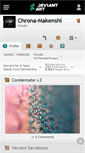 Mobile Screenshot of chrona-makenshi.deviantart.com