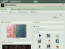 Tablet Screenshot of chrona-makenshi.deviantart.com