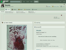 Tablet Screenshot of nieylale.deviantart.com