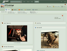 Tablet Screenshot of ntg-almhagr.deviantart.com