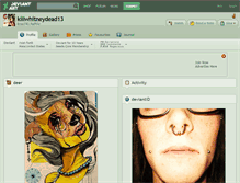 Tablet Screenshot of killwhitneydead13.deviantart.com