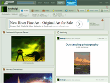 Tablet Screenshot of andezigi.deviantart.com