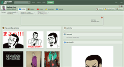 Desktop Screenshot of kebarzivo.deviantart.com