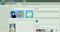 Desktop Screenshot of charlettaclubforfans.deviantart.com