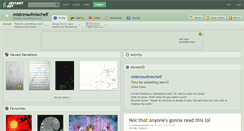 Desktop Screenshot of mistressofmischeif.deviantart.com