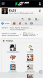 Mobile Screenshot of elc55.deviantart.com