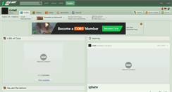 Desktop Screenshot of cvrad.deviantart.com