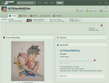 Tablet Screenshot of gotenandparesfan.deviantart.com