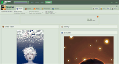 Desktop Screenshot of nekorse.deviantart.com