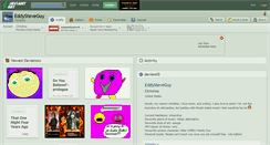 Desktop Screenshot of eddysteveguy.deviantart.com
