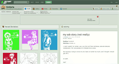 Desktop Screenshot of emitoria.deviantart.com