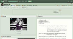 Desktop Screenshot of kahlil001x.deviantart.com