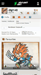 Mobile Screenshot of digi148.deviantart.com