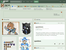 Tablet Screenshot of digi148.deviantart.com