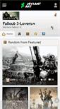 Mobile Screenshot of fallout-3-lovers.deviantart.com