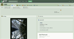 Desktop Screenshot of jhmc.deviantart.com