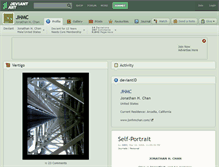 Tablet Screenshot of jhmc.deviantart.com