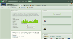 Desktop Screenshot of emotecity.deviantart.com