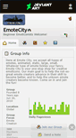 Mobile Screenshot of emotecity.deviantart.com