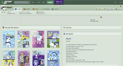 Desktop Screenshot of misori.deviantart.com