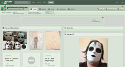 Desktop Screenshot of girthehomicidalsquee.deviantart.com