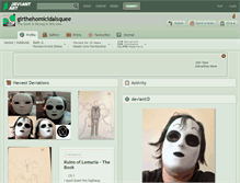 Tablet Screenshot of girthehomicidalsquee.deviantart.com