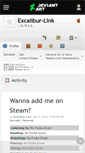 Mobile Screenshot of excalibur-link.deviantart.com