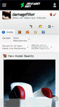 Mobile Screenshot of damagefilter.deviantart.com