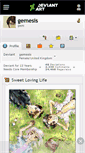 Mobile Screenshot of gemesis.deviantart.com