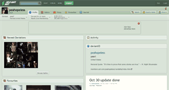 Desktop Screenshot of peahopeless.deviantart.com