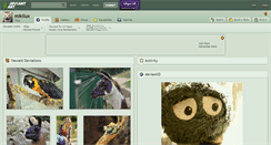 Desktop Screenshot of mikilux.deviantart.com