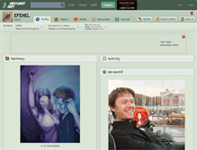 Tablet Screenshot of efenel.deviantart.com