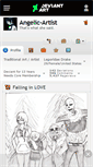 Mobile Screenshot of angelic-artist.deviantart.com