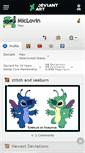 Mobile Screenshot of miclovin.deviantart.com