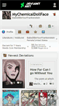 Mobile Screenshot of mychemicaldollface.deviantart.com