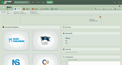Desktop Screenshot of dkary.deviantart.com