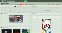 Desktop Screenshot of masonfetzer.deviantart.com