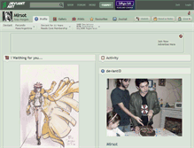 Tablet Screenshot of mirsot.deviantart.com