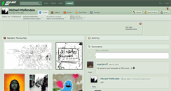 Desktop Screenshot of michael-wolfendale.deviantart.com