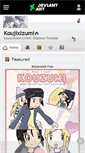 Mobile Screenshot of koujixizumi.deviantart.com