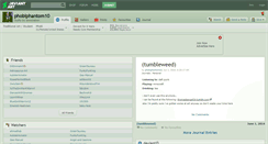 Desktop Screenshot of phobiphantom10.deviantart.com