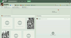 Desktop Screenshot of dynapop.deviantart.com