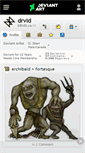 Mobile Screenshot of drvid.deviantart.com
