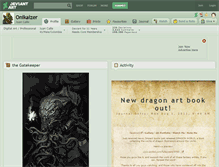 Tablet Screenshot of onikaizer.deviantart.com