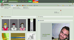 Desktop Screenshot of heemaz.deviantart.com