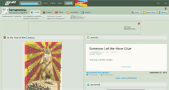 Desktop Screenshot of hernameisrio.deviantart.com