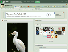Tablet Screenshot of abdul-aziz.deviantart.com