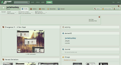 Desktop Screenshot of jurialmunkey.deviantart.com